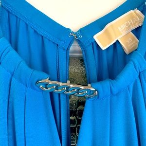 Michael Kors Long Blue Dress